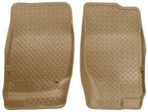 Ford Explorer Floor Mats - Front - Husky Liners - Classic Style - Tan - `02-`09